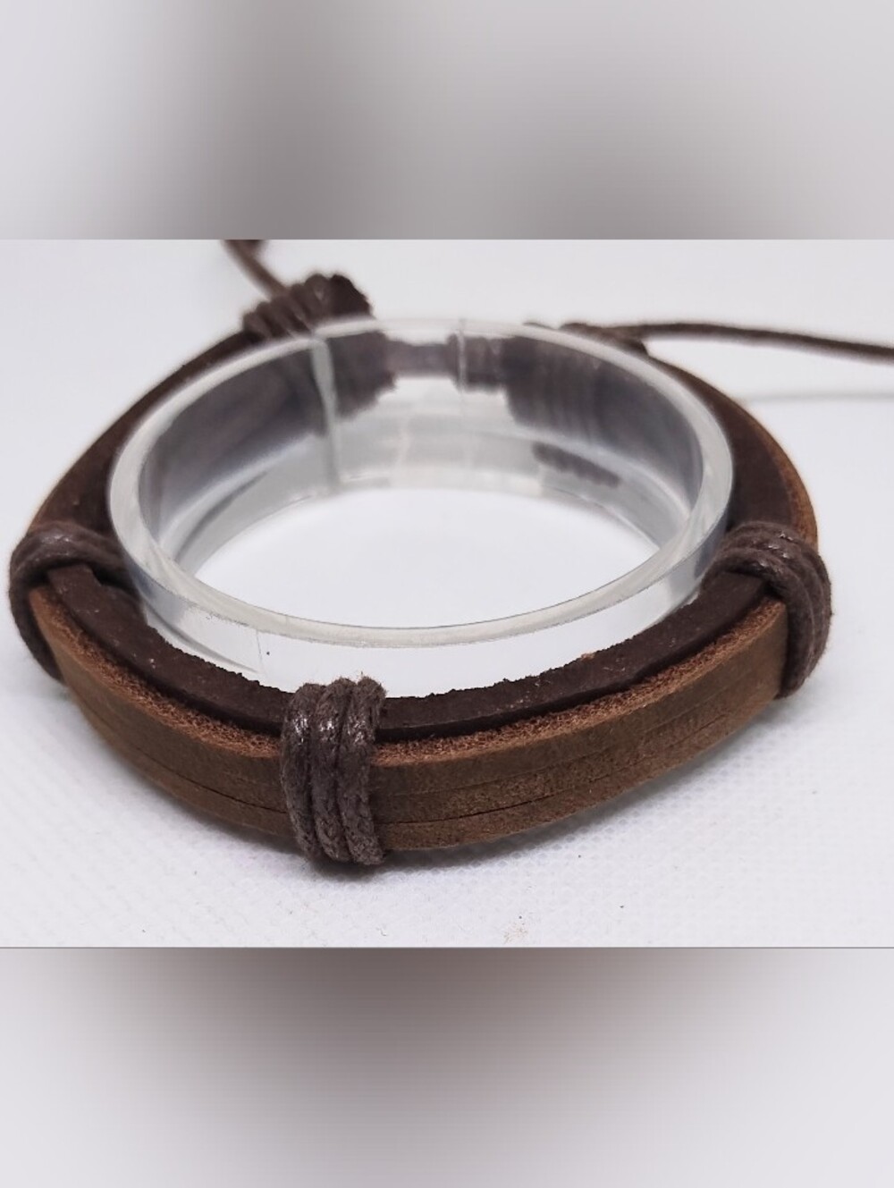 Men's Braceletโ Leather Brown New Jewelry G13